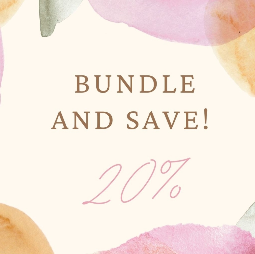 ✨Bundle 2+ items in my closet for a 20% discount! ✨
